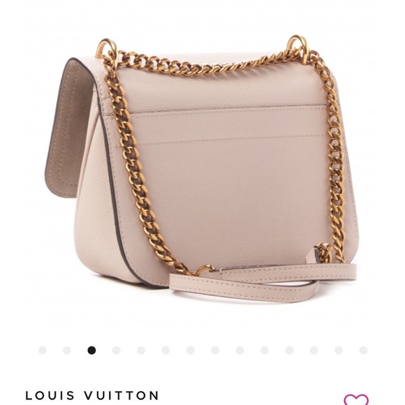 Louis Vuitton Grained Calfskin Lockme Chain Bag Greige - Picture 2 of 16